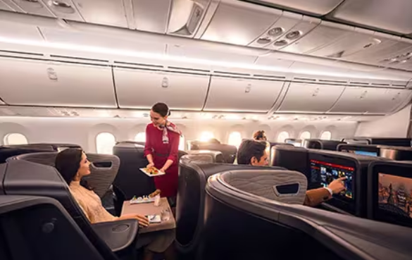 Luxury in the Skies: Flying Business Class to India from USA
