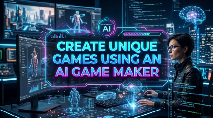 Create Unique Games Using an AI Game Maker